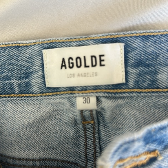 Agolde Parker Shorts color Swap. - Picture 4 of 5